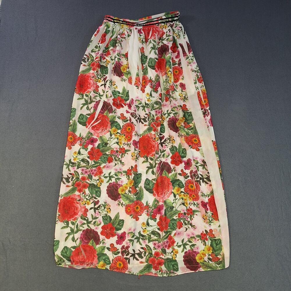 I Love Brand Dani Size Small Wildflower Print Midi Skirt Pull On